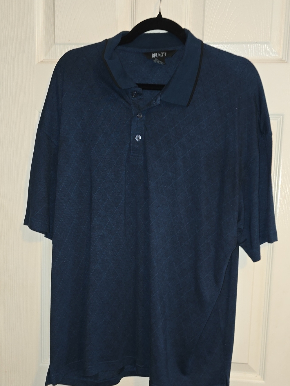 Bruno V. Men's Navy Polo‎ Shirt